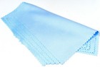 5pcs Microfiber Blue Cleaning Cloth Wipes For Eyeglass Sunglasses Phone Camera