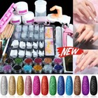Acrylic Nail Kit Acrylic Powder  Art Diy Gel Set Nail Deco Tools New