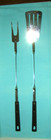 2 Vintage Stanhome Stainless Barbecue Cooking Utensils Bakelite Handles 