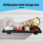 2 Pcs Slat Wall Shelves  Heavy Duty Metal Slatwall Shelf For Retail  Garage     