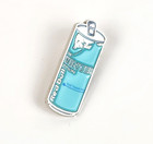 Red Bull Energy Drink Winter Edition Hat Lapel Pin Can Shaped Iced Vanilla Berry