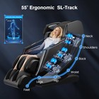 Full Body 4d Zero Gravity Massage Chair Recliner Sl Track  Ai Voice Control heat