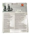 Motorola Cd5012  Dect 6 0 Cordless Phone System W  Answering Machine 2 Handsets