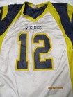 Cadillac High School Game Used Football Jersey Cadillac Michigan Adult Size L 12