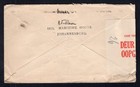 South Africa 1941 Censored Cover To Usa