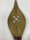 African Kuba Ikula Knife Congo Brass Blade Copper Handle Tribal Ceremonial 15 5