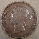 Straits Settlements 1872 Cent As Pictured