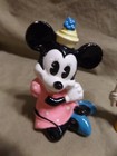 4 Vintage Walt Disney Productions Figures Wizard Mickey Minnie Mouse Donald Duck