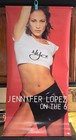 Vtg 1998 J-lo Jennifer Lopez On The 6 Double Sided Vinyl Promo Banner Flag 24x48