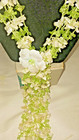 Vintage Shell Flower Lei Necklace Hawaiian Wedding Tropical Statement Necklace