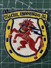 Vietnam War Usaf Rare 556th Civil Engineering Red Horse Uniform Squadron Patch
