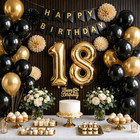 Party Balloons 50 Pack 12 Inch Latex Helium Birthday Graduation Wedding Ribbon