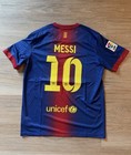Messi Lionel Barcelona 2012 2013 Home Jersey Size M
