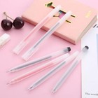 Transparent Frosted Gel Pen 0 5mm Bullet-point Fountain-pen Learn Stationery
