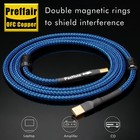 Ofc Copper Usb A To Usb B Audio Cables Hifi Design Gold Plated Usb Plug