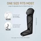 Knee Heated Foot  Leg Compression Massager For Circulation And Pain Relief