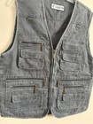 Lodestar Men s Fishing Vest Utility Travel Safari Cargo Outdoor Work Sz M