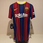 Autographed Dembele Barcelona 20-21 Home Size L Nike Authentic Jersey With Tag