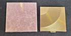Vintage 1940 s Max Factor Powder Compact Mask Logo Nib