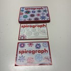 The Original Spirograph Hasbro Design Set Metal Tin Travel Kit Used 