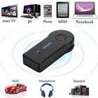 Wireless Bluetooth Receiver 3 5mm Aux Audio Stereo Music Home Car Adapter Kit