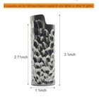 Heavy Lighter Case Cover Holder Sleeve Pouches Metal Crater Pattern Design For 