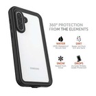 Body Glove Tidal Waterproof Phone Case For Samsung Galaxy A36 5g- Black clear