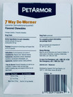 Petarmor 7 Way De-wormer For Small Dogs 6 0-25 Lbs 2 Tablets Exp  07 2026