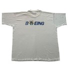 Vintage 90s Boeing Flight Test Graphic Shirt Size 2xl Made In Usa Single Stitch
