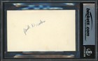 Jack Nicklaus Autographed Signed 3x5 Index Card Beckett Bas  17607358