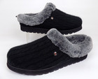 Bobs From Skechers Keepsakes Ice Ange Memory Foam Women   s Slippers Sz 11  Black