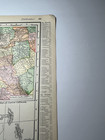 1895   1901 California State Map Fm 1902 Rand Mcnally Imperial Atlas See Descrip