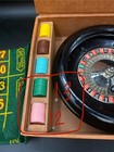 Bakelite Mini Roulette Wheel 8  Case Chips Es Lowe Read