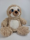 Plush Toy Factory Large 15  Sloth Very Soft W  Blue Eyes Clean No Rips Or Stains