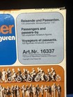Preiser 120 Unpainted Seated Persons   16337 Vintage New In Box Ho 1 87 Scale
