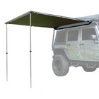 Offgrid 6 5ft X 8 2ft Retractable Rooftop Awning Olive Drab Polyester