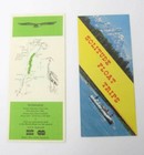 Vtg Lot Of 2 George Northrop s Headwater Float Trips Scenic Snake River Brochure
