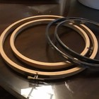 Lot Of 4vintage Tension Metal Embroidery Hoops  2 Metal 2 Wood 