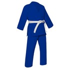 Martial Arts Training Uniform Karate Suit Blue Uniform Set Jacket And Pants