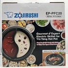 New Zojirushi Gourmet D Expert Electric Skillet For Yin Yang Hot Pot Ep-pfc20-ha