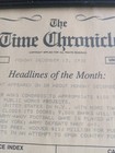 Vintage Paper The Times Chronicles 1930 Newspaper Headlines Of The Month