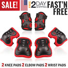 Kids Knee Elbow Pads Guards Protective Safety Gear Set Roller Skate Cycling Bike
