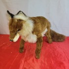 Rare Hansa Red Fox Standing Plush Realistic Fox Large 26    nose Flaw 