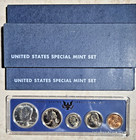 1966 Us Special Mint S s  5 Coin Set 40  Silver Half Quarter Dime Nickel Penny