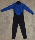Realon Kids Wetsuit Girls Boys 3mm Neoprene   Blue   Black - Size Large