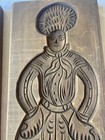 Set Of 2 Vintage Hand Carved Wood Dutch  Cookie Board Mold  20   