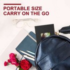 2 Pack 4x6 Photo Album 100 Pocket Linen Cover Picture Storage Books Black