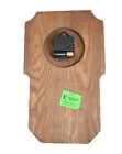 Rare Unique Vintage 60 s Pabst Blue Ribbon Beer Wooden Wall Clock Bar Sign