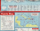 Vintage 1959 Puerto Rico Road Map  spanish Edition      Standard Oil Co   esso 