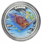 2017 Fine Silver 1 2oz  10 Iconic Canada   The Beaver  21-19